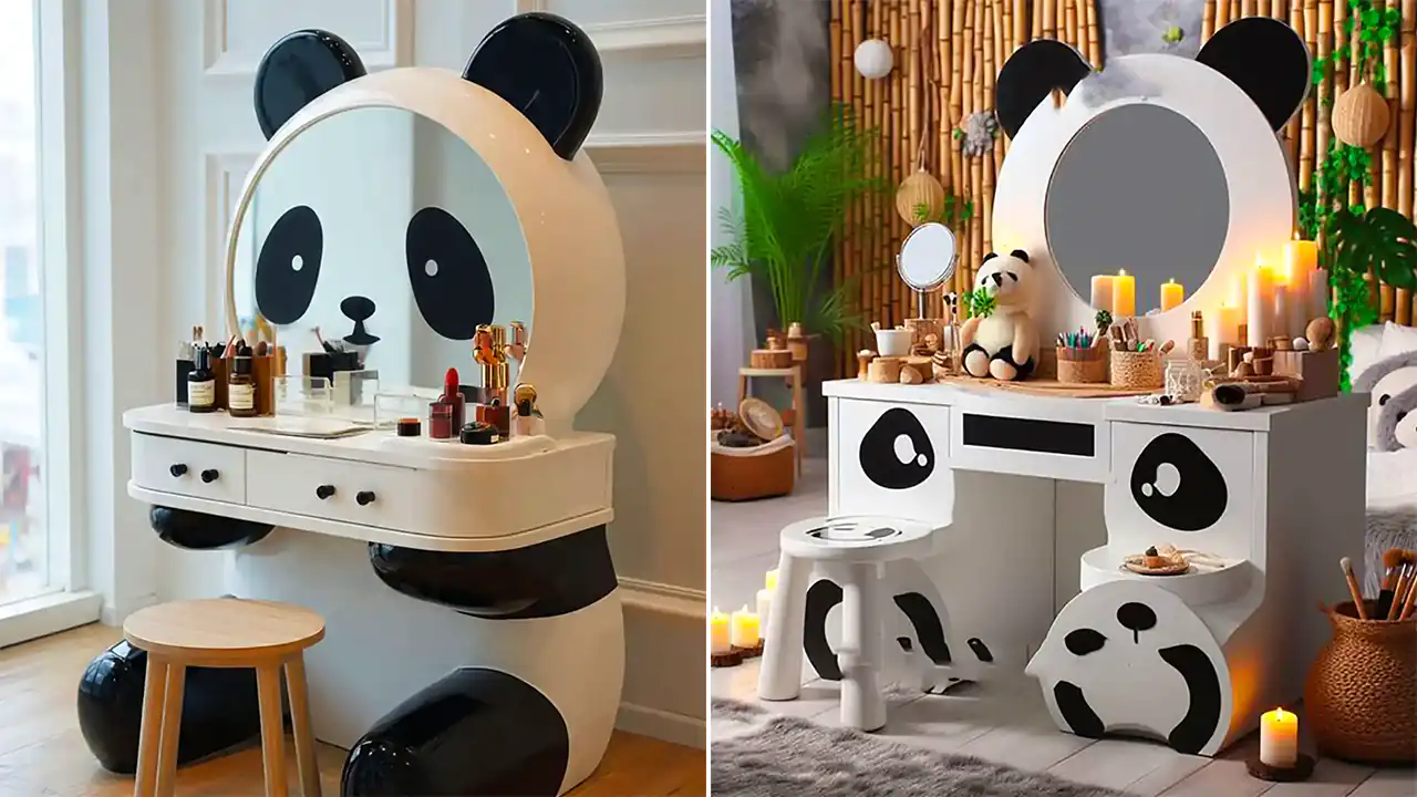 میز میکاپ دخترانه