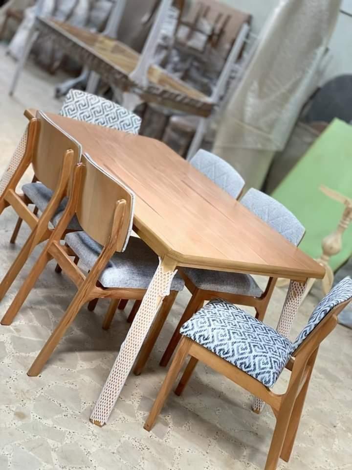 میز غذاخورب شش نفره میز نهارخوری شش نفره ارزان دیوار