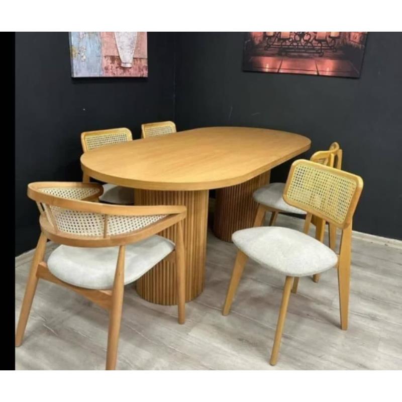 میز غذاخورب شش نفره میز نهارخوری شش نفره ارزان دیوار